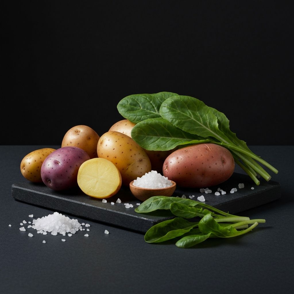 Electrolyte sources - vegetables and minerals